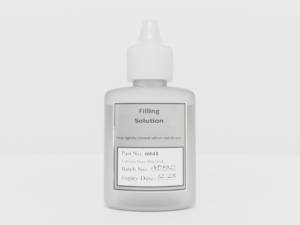 Image showing calcium flow plus filling solution in a 30ml bottle.
