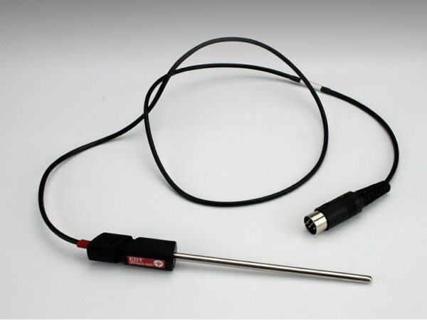 Image showing a temperature probe with a DIN connector.