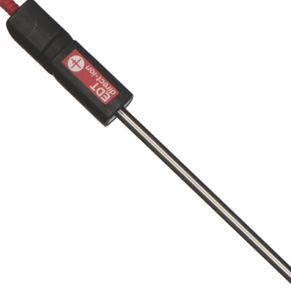 Image showing a stainless steel temperature probe with 3.5mm Jack.