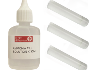 Image showing ammonia solution and membrane kits.
